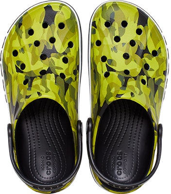 (Youth) Crocs Bayaband Bubble Camo Clogs 'Green Black' 207807-0C4 Purchase (Youth) Crocs Bayaband Bubble Camo Clogs 'Green Black' 207807-0C4