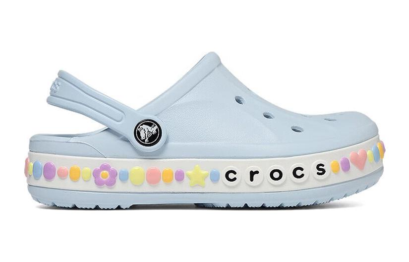 Order (Youth) Crocs Bayaband Charm Band Clog 'Blue' 208101-4JQ