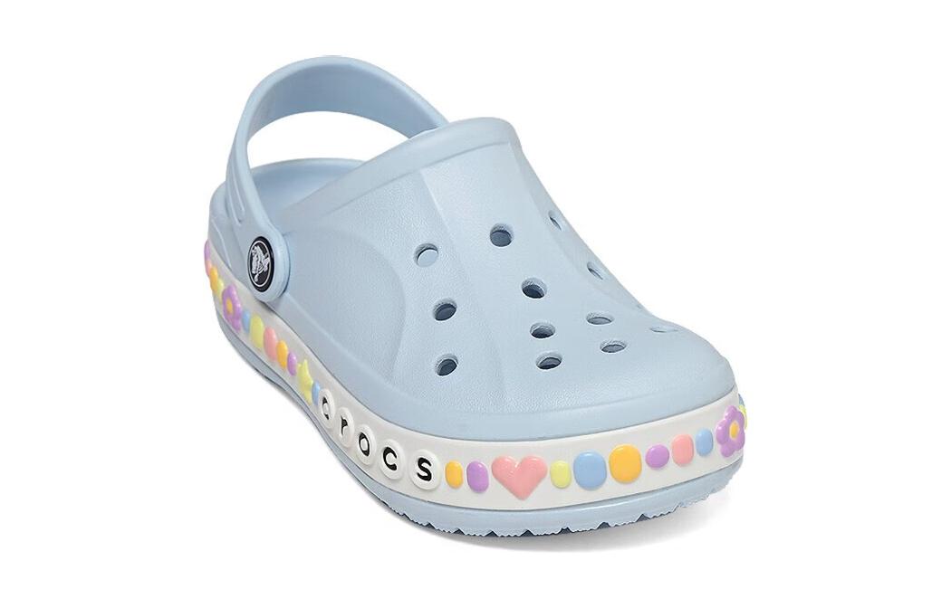 Lookbook (Youth) Crocs Bayaband Charm Band Clog 'Blue' 208101-4JQ