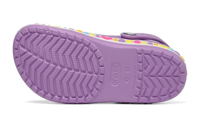 Details for (Youth) Crocs Bayaband Charm Band Clogs 'Orchid' 208101-5PR