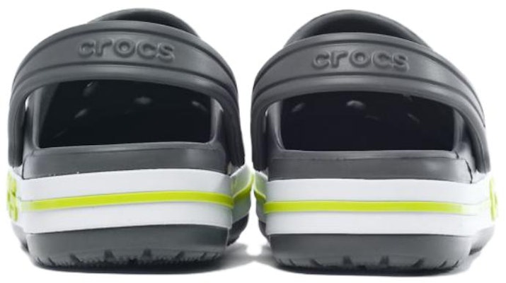 (Youth) Crocs Bayaband Clog 'Grey Lime Punch' 207019-0GX Shop (Youth) Crocs Bayaband Clog 'Grey Lime Punch' 207019-0GX