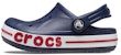 (JR) Crocs Bayaband Clog 'Navy Putih Merah' 207019-410