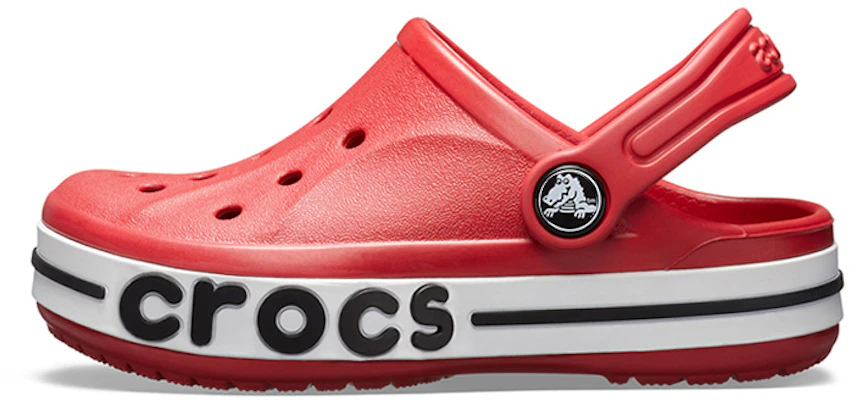 (Youth) Crocs Bayaband Clogs 'Red White' 205100-6EN Buy (Youth) Crocs Bayaband Clogs 'Red White' 205100-6EN