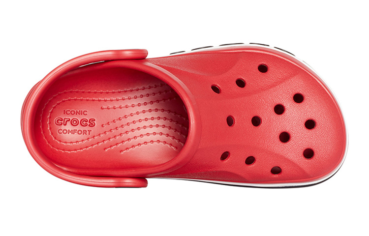 Shop (Youth) Crocs Bayaband Clogs 'Red White' 205100-6EN