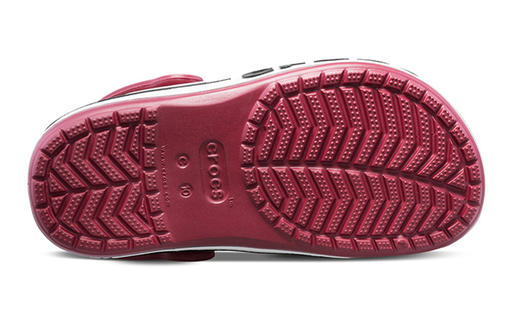 Details for (Youth) Crocs Bayaband Clogs 'Red White' 205100-6EN