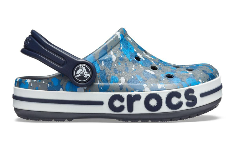 (Youth) Crocs Bayaband Printed Clogs 'Blue Grey' 圖 2