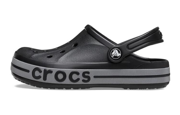 Buy (JR) Crocs Bayaband Selipar Jalur Reflektif 'Hitam Kelabu' 209213-001