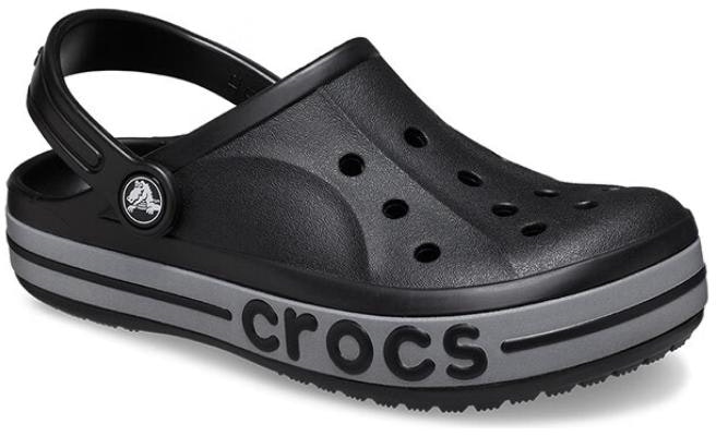 (JR) Crocs Bayaband Selipar Jalur Reflektif 'Hitam Kelabu' 209213-001 Lookbook (JR) Crocs Bayaband Selipar Jalur Reflektif 'Hitam Kelabu' 209213-001