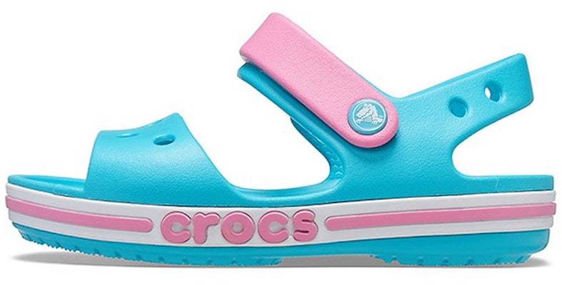 (Youth) Crocs Bayaband Sandals 'Digital Aqua Pink' 205400-4SL Buy (Youth) Crocs Bayaband Sandals 'Digital Aqua Pink' 205400-4SL