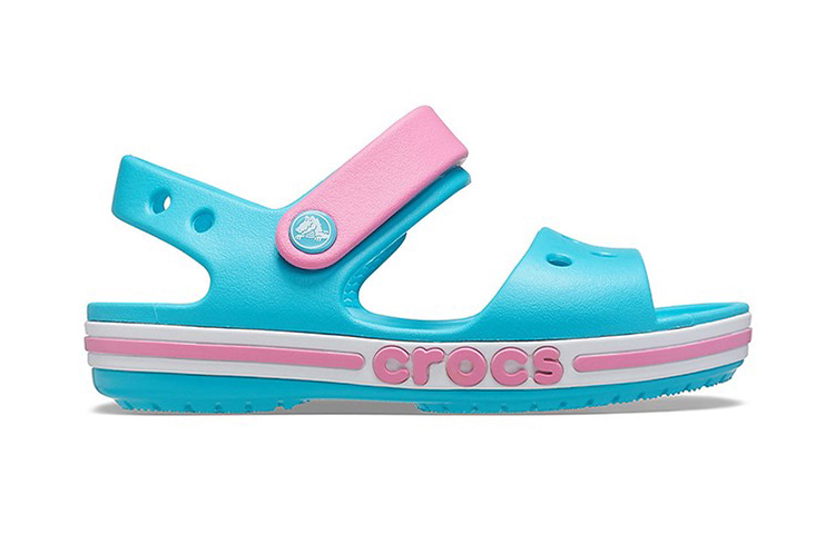 Order (Youth) Crocs Bayaband Sandals 'Digital Aqua Pink' 205400-4SL