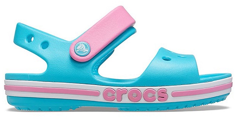 (Youth) Crocs Bayaband Sandals 'Digital Aqua Pink' 205400-4SL Order (Youth) Crocs Bayaband Sandals 'Digital Aqua Pink' 205400-4SL