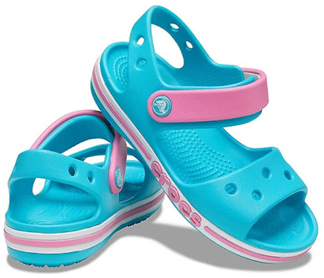 (Youth) Crocs Bayaband Sandals 'Digital Aqua Pink' 205400-4SL Shop (Youth) Crocs Bayaband Sandals 'Digital Aqua Pink' 205400-4SL
