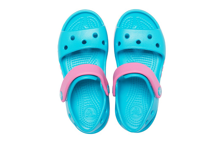 Purchase (Youth) Crocs Bayaband Sandals 'Digital Aqua Pink' 205400-4SL