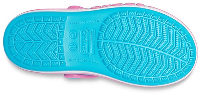 (Youth) Crocs Bayaband Sandals 'Digital Aqua Pink' 205400-4SL Sizing (Youth) Crocs Bayaband Sandals 'Digital Aqua Pink' 205400-4SL