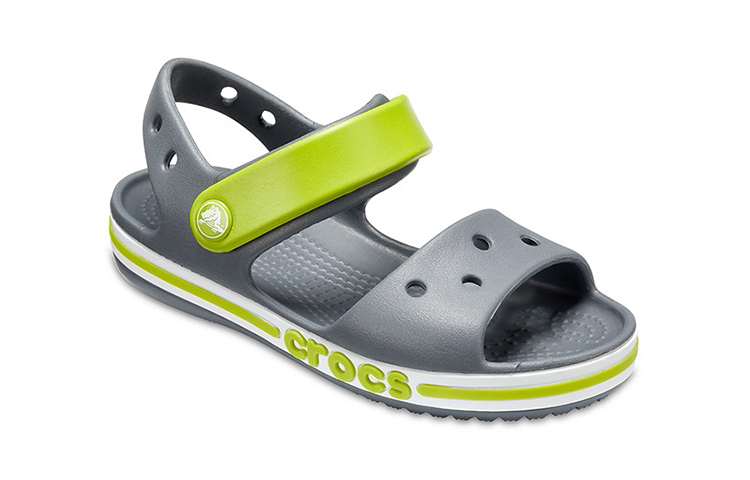 Lookbook (Youth) Crocs Bayaband Sandals 'Grey Green' 205400-025