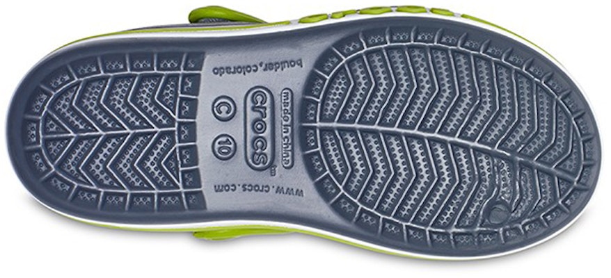 (Youth) Crocs Bayaband Sandals 'Grey Green' 205400-025 Sizing (Youth) Crocs Bayaband Sandals 'Grey Green' 205400-025