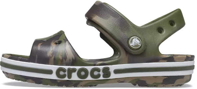 (JR) Crocs Bayaband Sandals 'Marble Green Brown' Hijau Coklat Marble 206816-3TC Buy (JR) Crocs Bayaband Sandals 'Marble Green Brown' Hijau Coklat Marble 206816-3TC