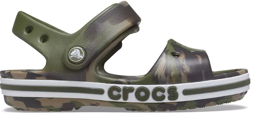 (JR) Crocs Bayaband Sandals 'Marble Green Brown' Hijau Coklat Marble 206816-3TC Order (JR) Crocs Bayaband Sandals 'Marble Green Brown' Hijau Coklat Marble 206816-3TC
