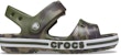 (JR) Crocs Bayaband Sandals 'Marble Green Brown' Hijau Coklat Marble 206816-3TC