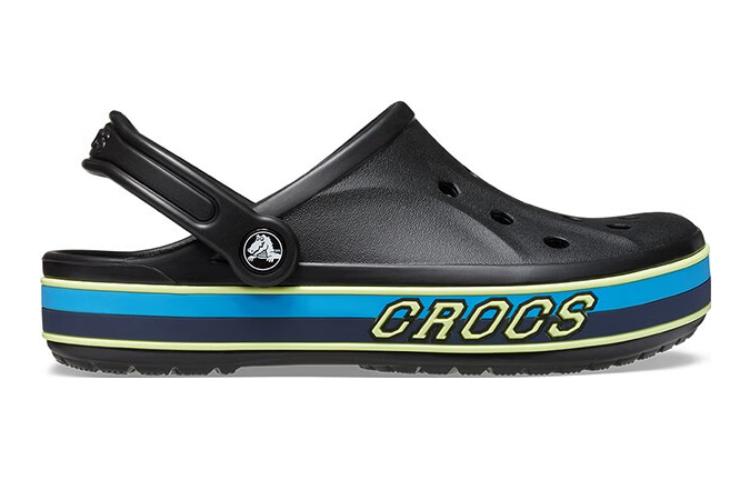 Order (Youth) Crocs Bayaband Sport Band Clogs 'Black Blue' 208321-0C4