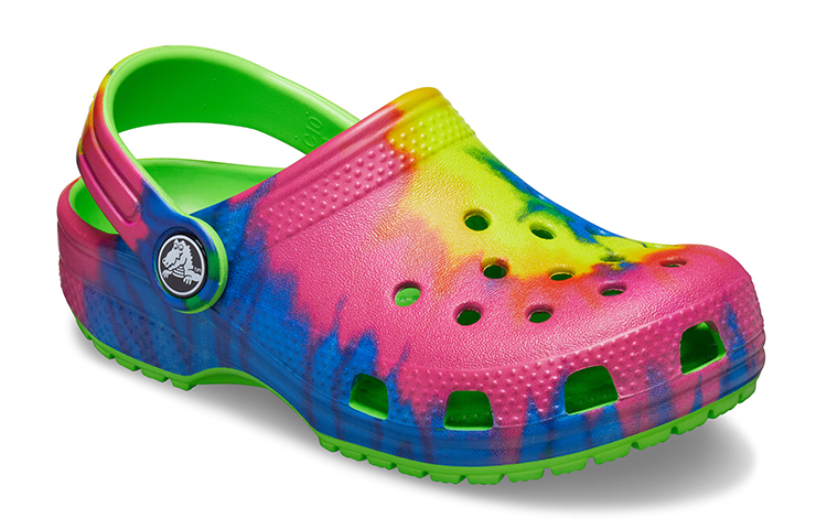 Lookbook (Youth) Crocs Classic 'Tie-Dye Green Pink' 205451-38T
