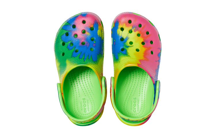 Purchase (Youth) Crocs Classic 'Tie-Dye Green Pink' 205451-38T
