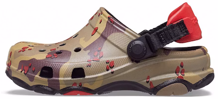 (Youth) Crocs Classic All-Terrain Camo Clogs 'Brown Green Black' 207327-960 (Youth) Crocs Classic All-Terrain Camo Clogs 'Brown Green Black' 207327-960
