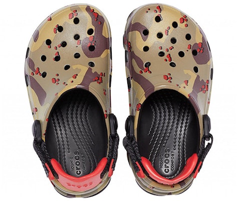 (JR) Crocs Classic All-Terrain Camo Clogs 'Coklat Hijau Hitam' 207327-960 Purchase (JR) Crocs Classic All-Terrain Camo Clogs 'Coklat Hijau Hitam' 207327-960