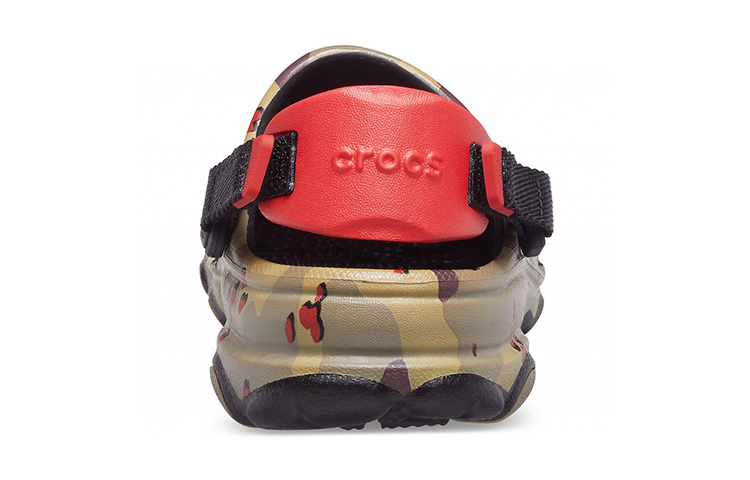 Details for (Youth) Crocs Classic All-Terrain Camo Clogs 'Brown Green Black' 207327-960