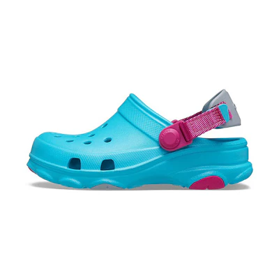 (Youth) Crocs Classic All-Terrain Clogs 'Blue pink'