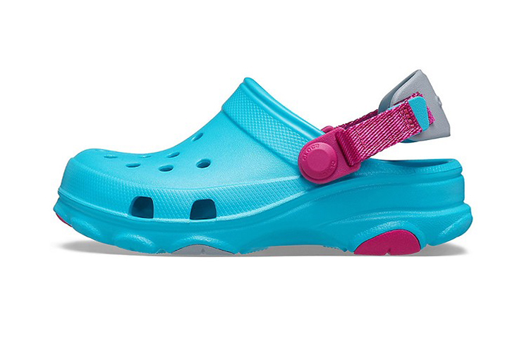 (Youth) Crocs Classic All-Terrain Clogs 'Blue pink' 207011-4SL