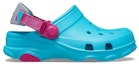 Order (JR) Crocs Klasik Semua Medan Selipar 'Biru Merah Jambu' 207011-4SL