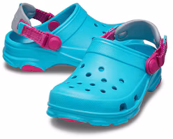 Shop 兒童 Crocs 克駱格 洞洞鞋 水波藍