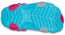 (JR) Crocs Klasik Semua Medan Selipar 'Biru Merah Jambu' 207011-4SL