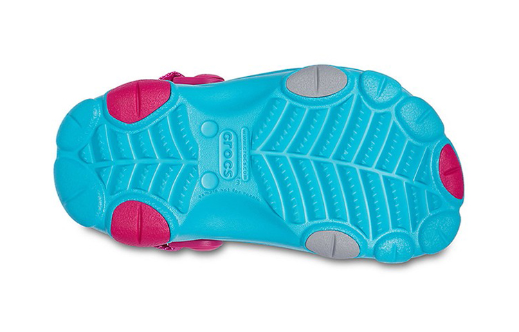 Sizing (Youth) Crocs Classic All-Terrain Clogs 'Blue pink' 207011-4SL