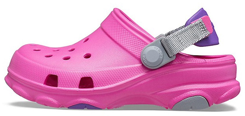 (Youth) Crocs Classic All-Terrain Clogs 'Electric Pink' 207011-6QQ Buy (Youth) Crocs Classic All-Terrain Clogs 'Electric Pink' 207011-6QQ