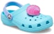 (JR) Crocs Rekaan Klasik Semua Medan 'Digital Aqua Pink' 208652-90H