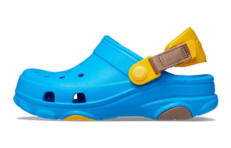 (Youth) Crocs Classic All Terrain Clogs 'Blue Yellow' 207458-456