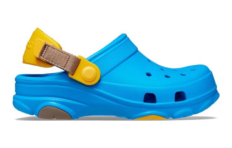 Order (JR) Crocs Klasik Al Terain 'Biru Kuning' 207458-456