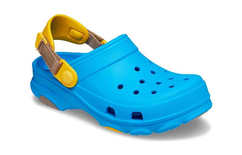 Lookbook (JR) Crocs Klasik Al Terain 'Biru Kuning' 207458-456