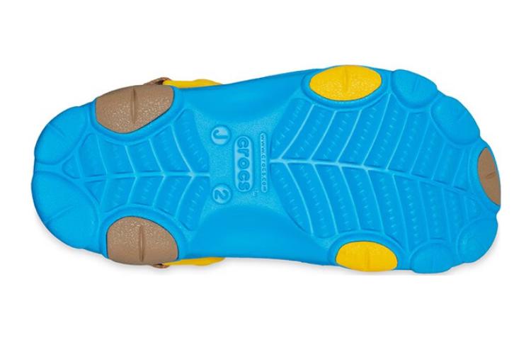 Details for (JR) Crocs Klasik Al Terain 'Biru Kuning' 207458-456