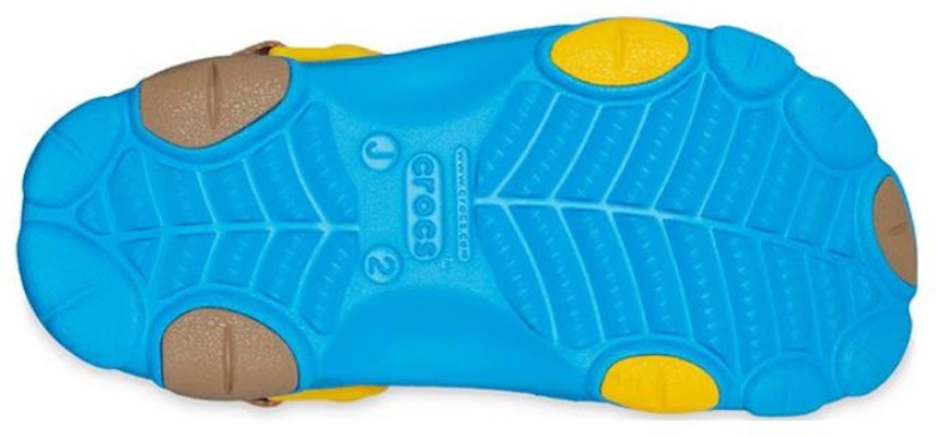 (Youth) Crocs Classic All Terrain Clogs 'Blue Yellow' 207458-456 Details for (Youth) Crocs Classic All Terrain Clogs 'Blue Yellow' 207458-456