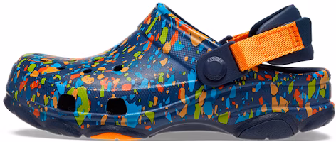 (Youth) Crocs Classic All Terrain Terrazzo Clogs 'Blue Orange Multi' 207610-4HQ (Youth) Crocs Classic All Terrain Terrazzo Clogs 'Blue Orange Multi' 207610-4HQ