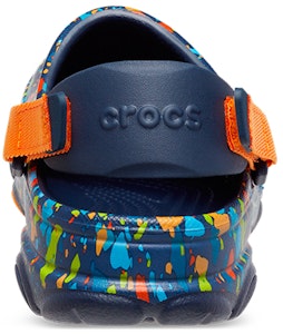 (JR) Crocs Classic All Terrain Terrazzo Clogs 'Biru Jingga Pelbagai' 207610-4HQ Details for (JR) Crocs Classic All Terrain Terrazzo Clogs 'Biru Jingga Pelbagai' 207610-4HQ