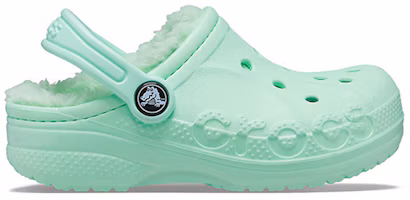 Order 兒童 Crocs 卡駱馳 Classic Clog 保暖輕便洞洞棉運動涼鞋 薄荷綠