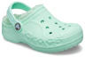 Shop (Youth) Crocs Classic Baya Lined Clogs 'Mint' 205977-3TI
