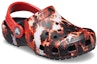 Lookbook (JR) Crocs Classic Bleach Dye Clogs 'Merah Putih Hitam' 207404-063