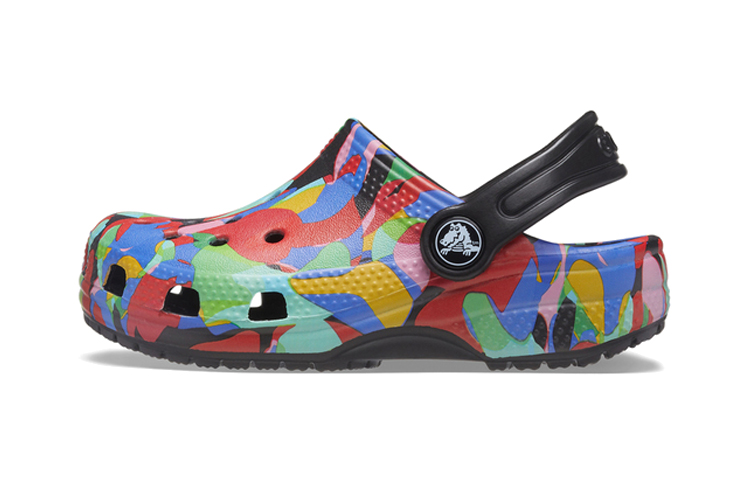(Youth) Crocs Classic Bubble Block Clogs 'Multi-Color' 207320-0C4