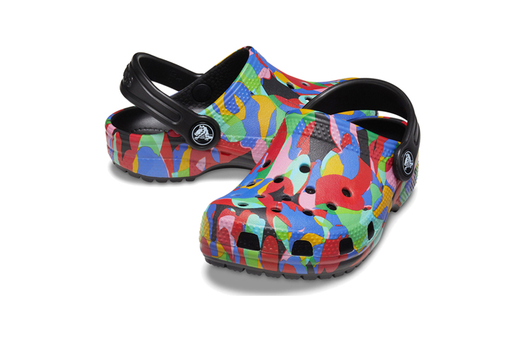 Shop (JR) Crocs Klasik Bubble Block Kasut 'Pelbagai Warna' 207320-0C4