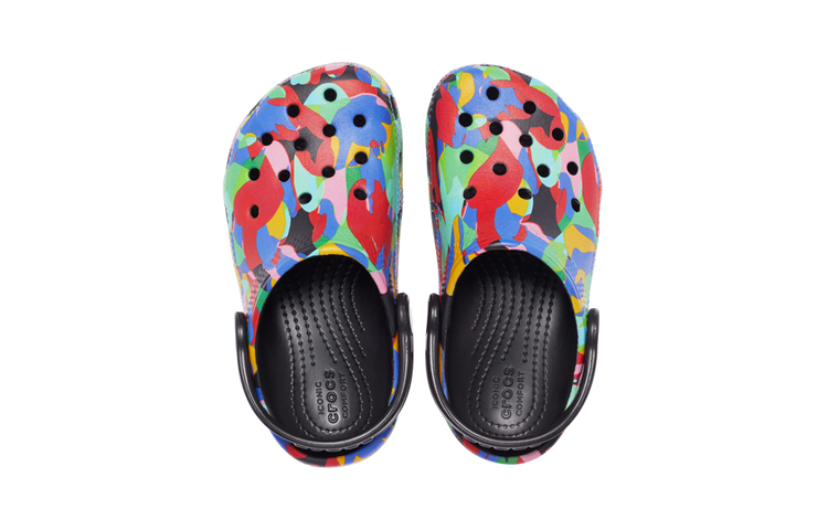 Purchase (JR) Crocs Klasik Bubble Block Kasut 'Pelbagai Warna' 207320-0C4
